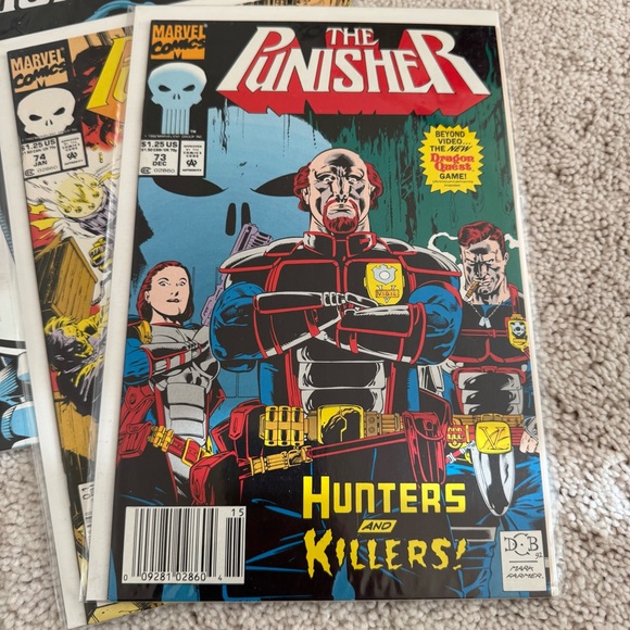 The Punisher 5 Comic Books Small Collection - Picture 4 of 7